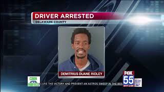 Fort Wayne man arrested after leading state troopers on a high speed chase down I-69