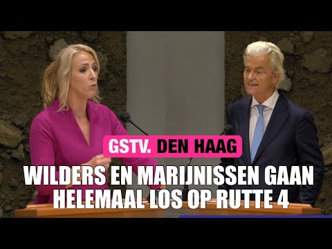 Wilders en Marijnissen SLOPEN plannen voor Rutte 4