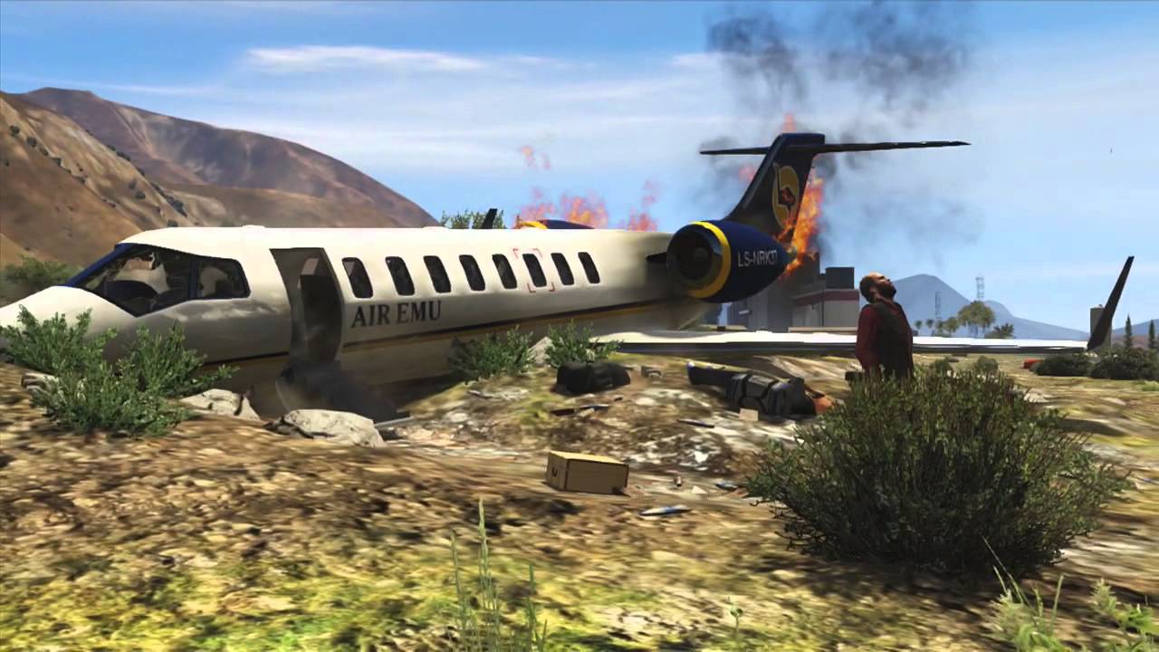 Crash plane gta 5 фото 51