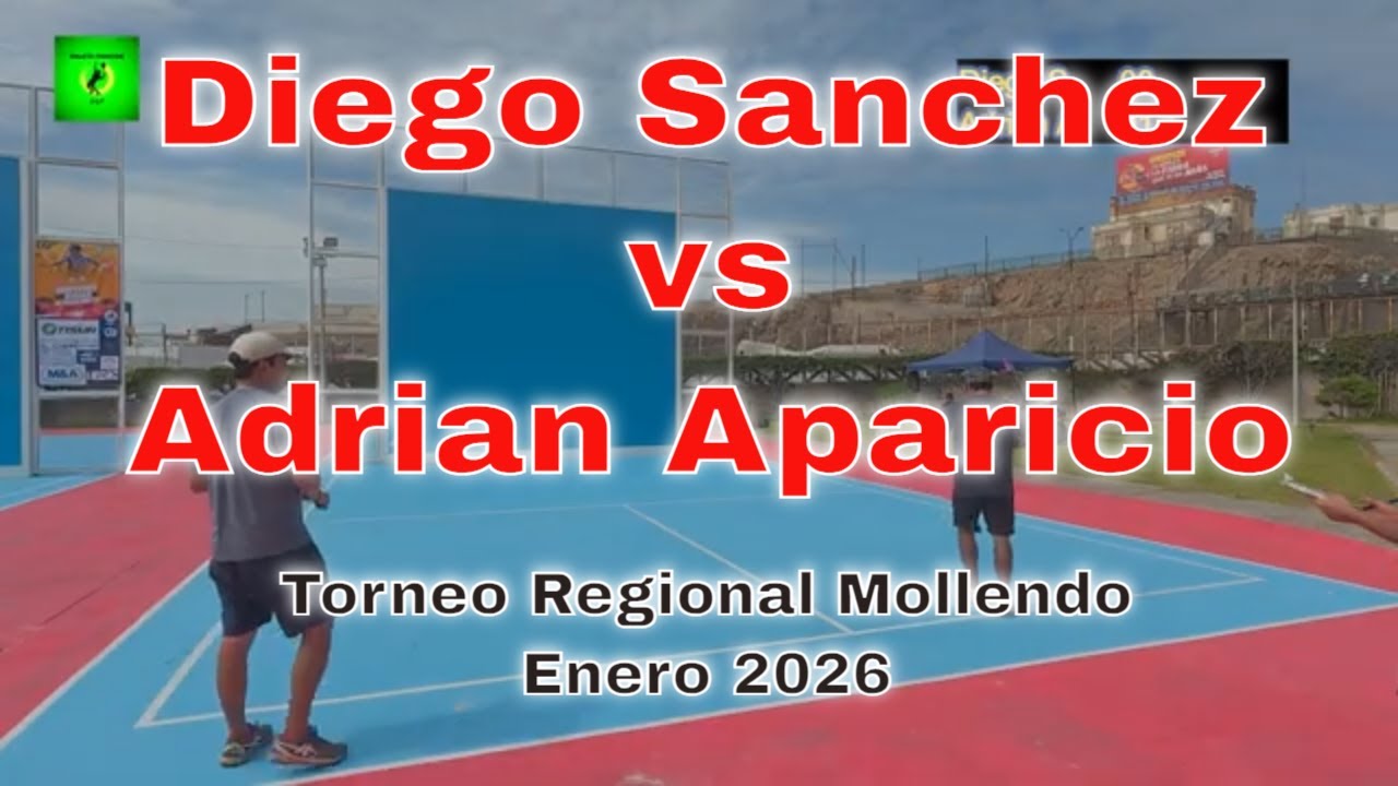 Diego Sanchez vs Adrian Aparicio // Individual Varones Libre //Torneo Regional Mollendo //Enero 2026