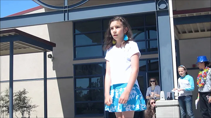 Emily Abrams singing