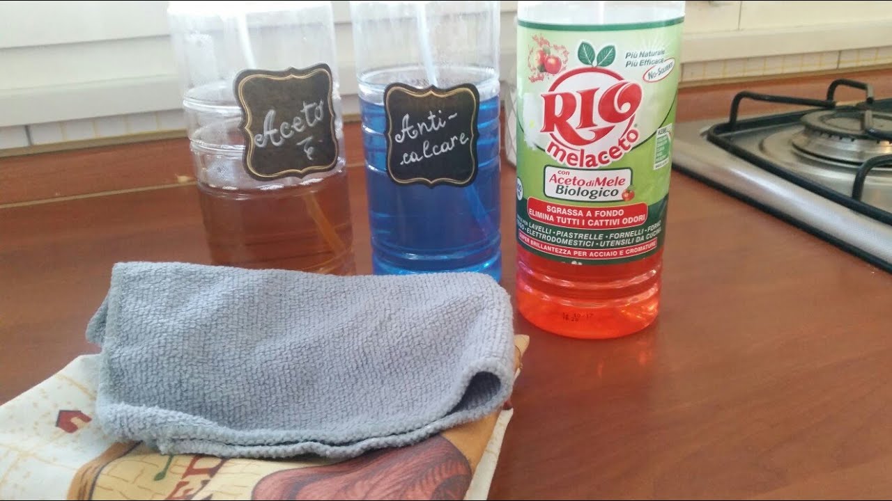 Pulizie del dopo feste in cucina