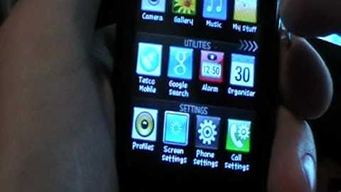 LG cookie fresh GS290 menu layouts