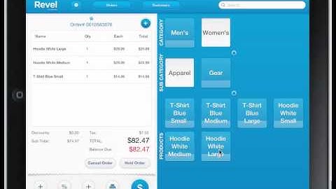 iPad POS Training Video - Retail; Deleting an Item