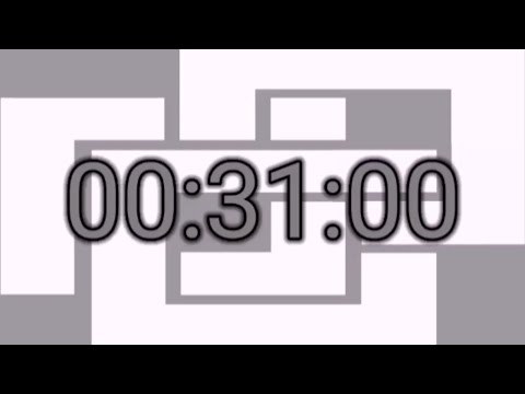 مؤقت عد تنازلي 31 دقيقة مع صوت دقات الساعة   تيك تاك