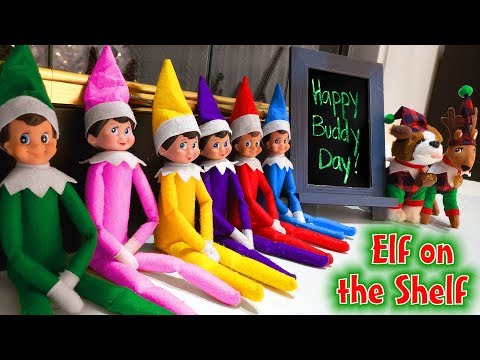 elf-on-the-shelf-buddy-day!!!-saying-goodbye-to-our-elves!-grinch-caught-on-camera!