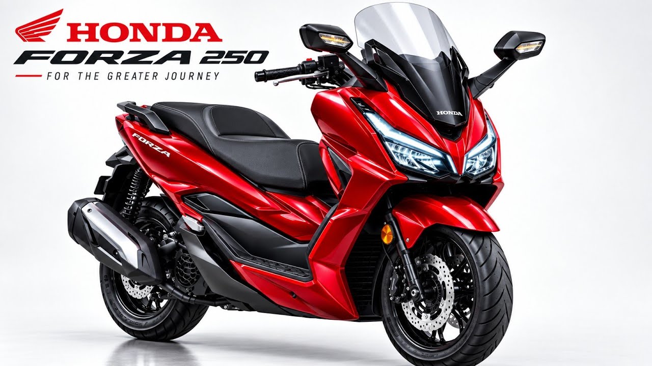2027 Honda Forza 250 – The Ultimate New Maxi Scooter? | Full