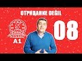 A1 - Отрицание Değil в турецком языке. Турецкий Язык для начинающих.