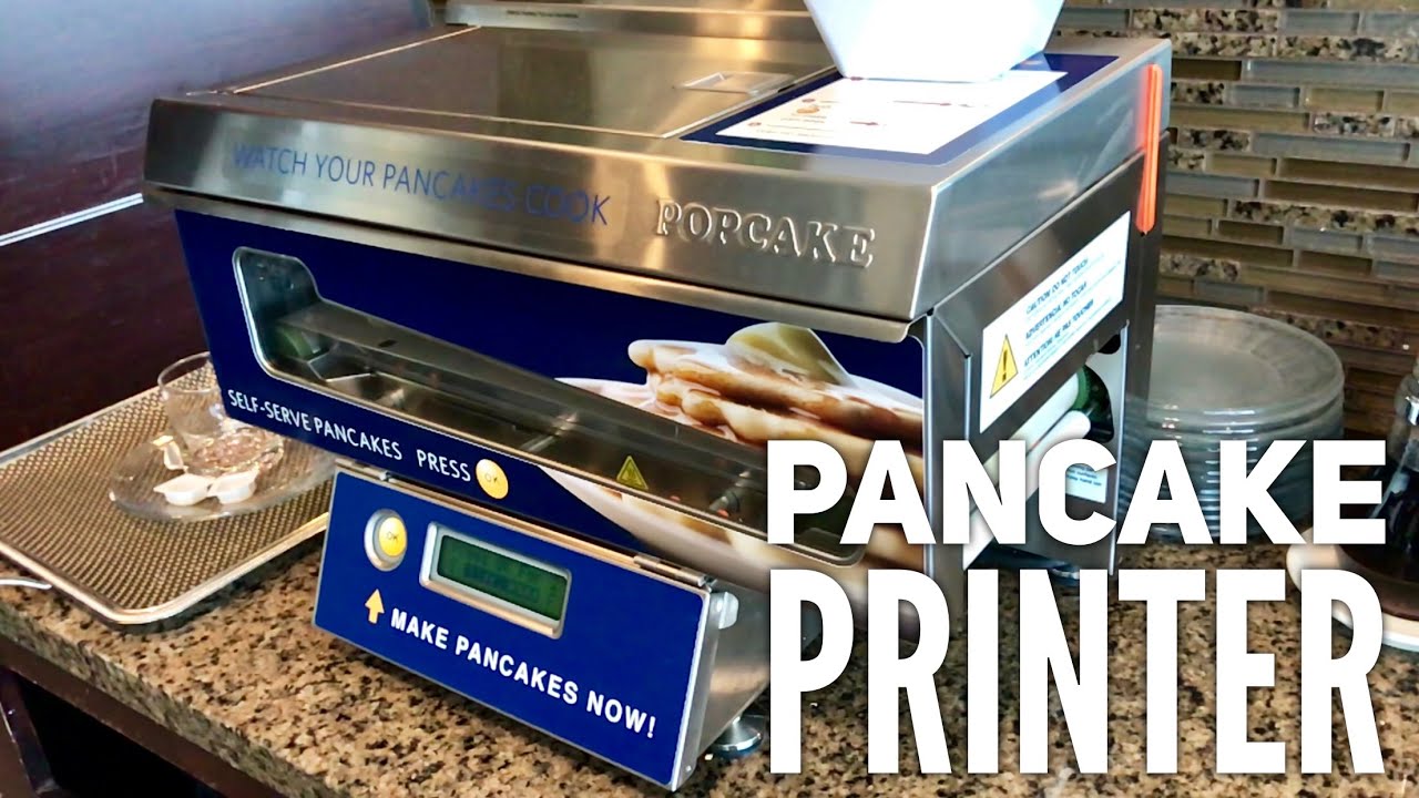 A machine that prints pancakes - Alaska Airlines News