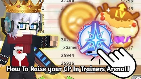 Ways To Raise Your CP In Trainers Arena!! [ Trainers Arena // Blockman Go ]