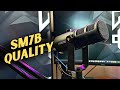 Shure sm7b quality for half the price and more features