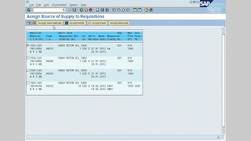 18.I2I - MM VIDEOS -Assign a Source of Supply for a PR