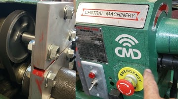 CNC wood lathe motor installed #shorts