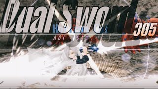 DUAL SWORD 305 AGI-STR MEGAPOWER TRAIT BUILD | Toram Online 
