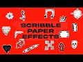 Free scribble animation effects no plugins premiere pro final cut davinci resolvecapcut