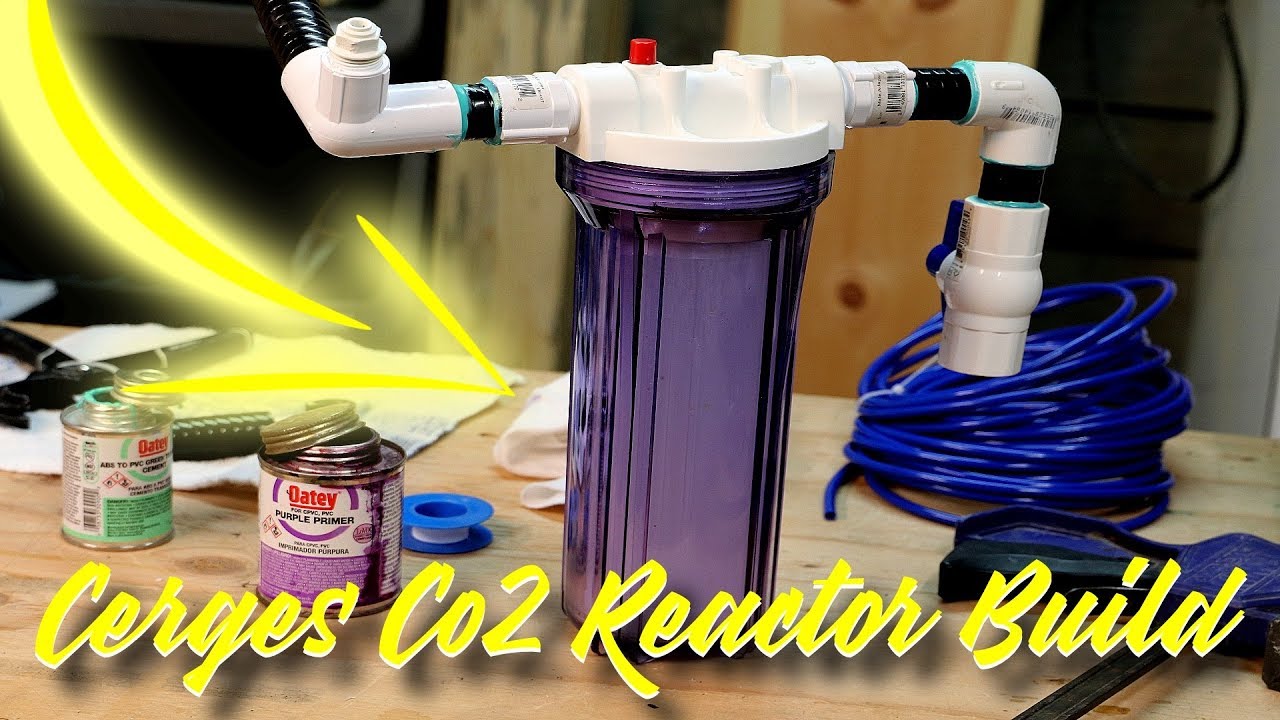 Diy Co2 Reactor Cerges Style! - YouTube