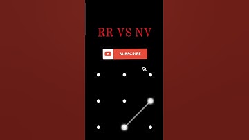 RR VS NV PATTERN LOCK ❤️,#attitude #patternlock #video #viral #love #shorts