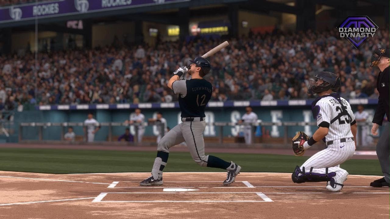 MLB The Show 25 Kyle Schwarber 502ft Home Run