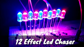 12 Effect Led Chaser Using Arduino Uno |CAT