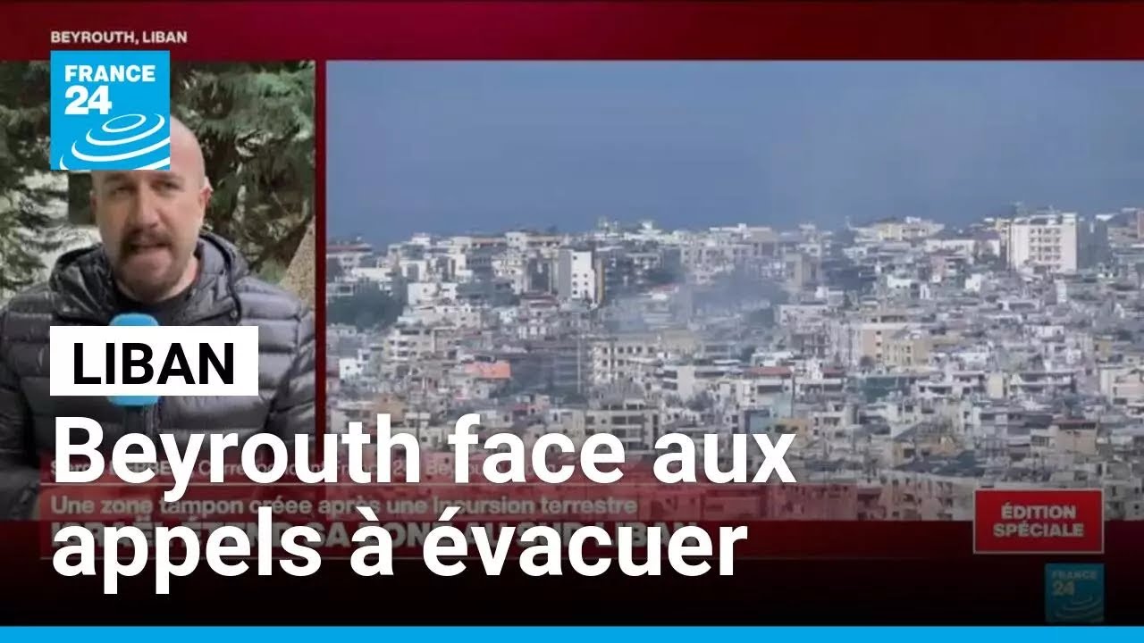 Liban: les appels à évacuer la banlieue sud de Beyrouth se multiplient • FRANCE 24