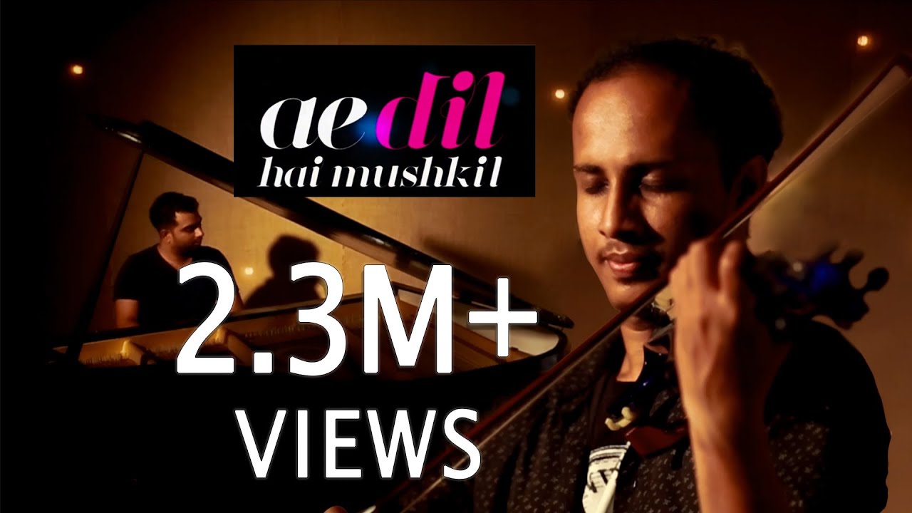 Ae Dil Hai Mushkil Theme songViolin coverNoble Sunny feat George Varghese