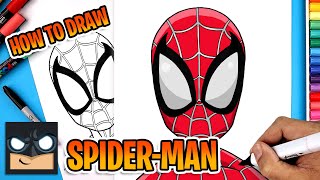 how to draw spider man
