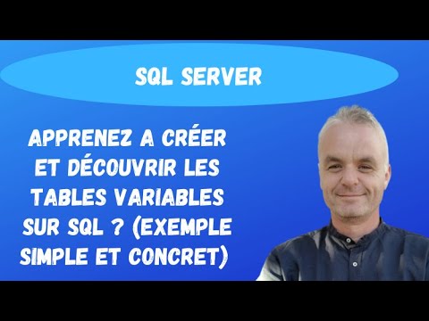 Vidéo: Qu'est-ce qu'un CTE dans SQL Server ?