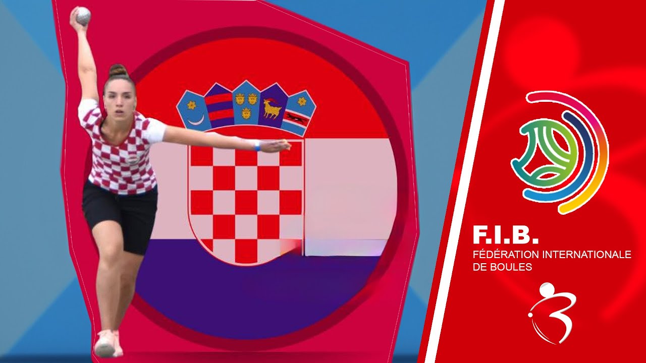 Miniature : Finale du Double CROATIE vs TURQUIE : Championnat du Monde de Sport Boules Féminin 2023 à Rumilly
