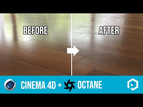 Using Poliigon overlays to add surface imperfections in Cinema 4D with Octane