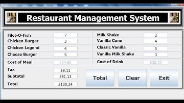 How to Create an Object Oriented Restaurant Management System  in Java Eclipse -Full Tutorial