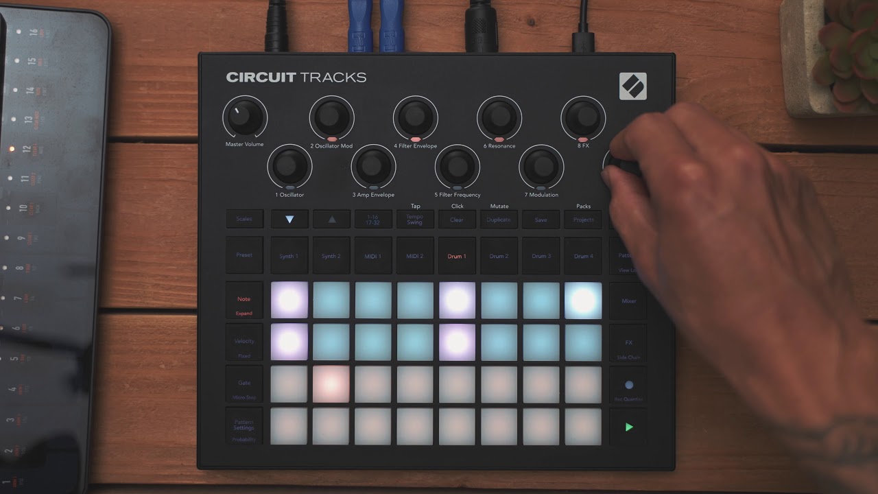 Nuevo Novation Circuit Tracks descubre la Groovebox mas ágil para
