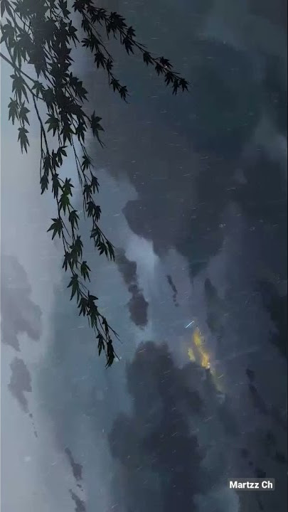 Aesthetic Anime Rain