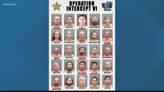 25 arrests made during online predator, human trafficking sting