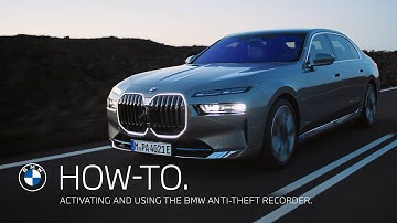 How-to: Activating and Using the BMW Anti-Theft Recorder