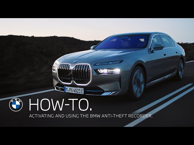 How To Activate and Use the BMW Anti Theft Recorder. class=