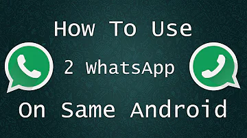 How do I add a second WhatsApp account?