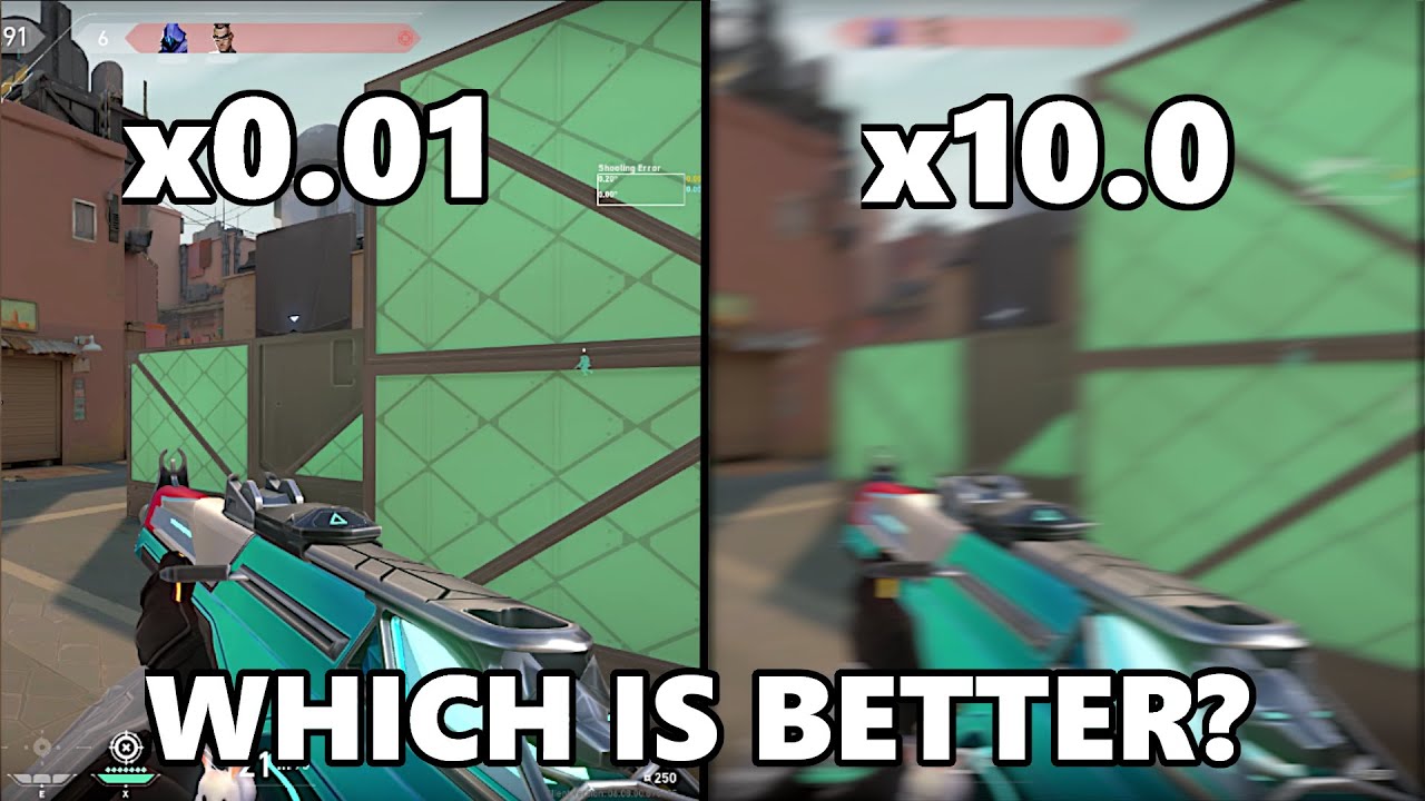 LOWEST SENSITIVITY in Valorant but every time I get a kill my SENSITIVITY DOUBLES!