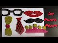 How to make photobooth props at home/birthday selfie props/sowmi ideas