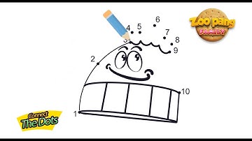 Connect The Dots | counting 1 to 10 | puzzle kids  | hat alphabet Hh