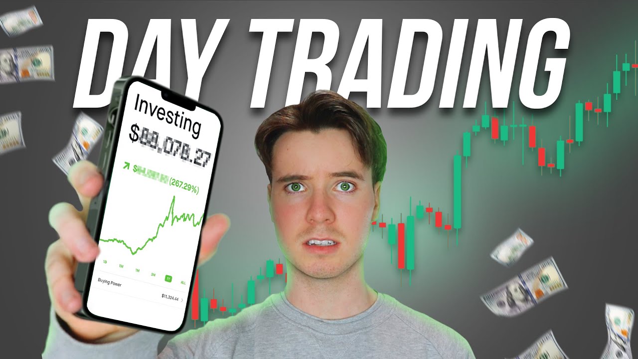 ⁣I Tried Day Trading for 1 Week (Complete Beginner)