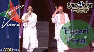 Eurovision 2019: Portugal REVIEW: Conan Osiris - Telemóveis | &#39;Expert&#39; Jury