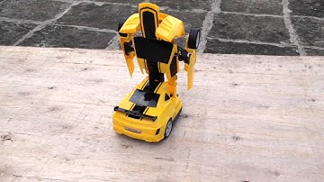 The Transformers remote control car Bumblebee