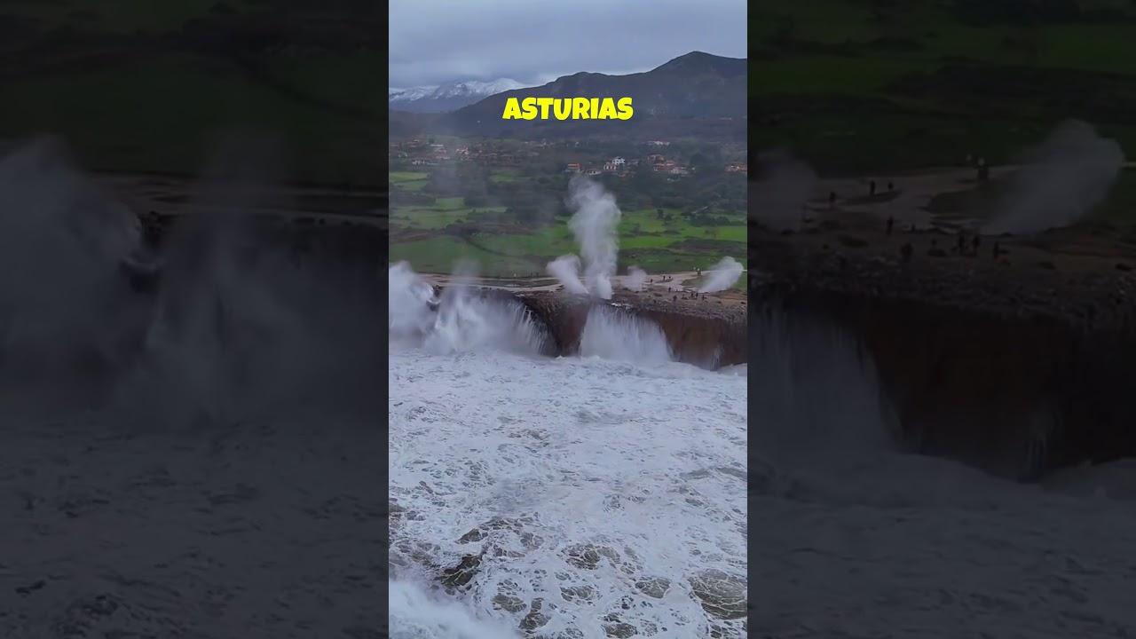 EL IMPACTANTE FENOMENO DE LOS BUFONES DE PRIA #shortsvideo #maravillasnaturales #shorts
