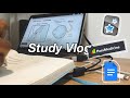 STUDY VLOG: med school final exams + how i study!!