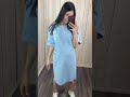 #shorts Комфортное голубое платье в цвете года 2021, платье спорт-шик из трикотажа  Платье из футера