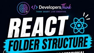 🚀 React Project ko clean aur scalable banana haiProfessional developers random folders nahi banate,
