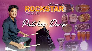 Rockstar pad 20 pro Advanced | patches demo | indian tones| #stephenpadssps _Ignore mistakes