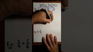 Adding Fractions - Examples 3 Of 4