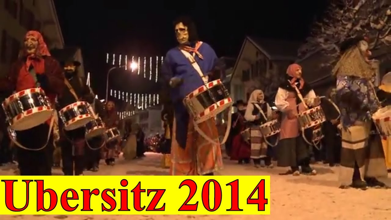 Ubersitz 2014 Meiringen Trychlerumzug Geistervertreibung im Hasli Altjahrswoche Sigis Movie