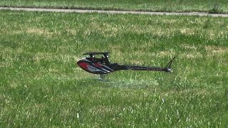 BLADE SCRATCH!!! SAB GOBLIN 3D RC HELICOPTER FLOWN BY HUGO MARKES
